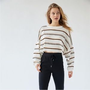 Urban Outfitters Out From Under Stripped Crop Top